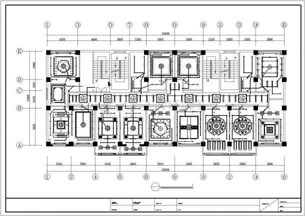 某火锅店建筑装修电气设计施工图纸_装饰电气_土木在线